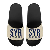 Thumbnail for Syracuse Hancock International Airport (SYR) Slippers & Flip Flops - Slippers - Sport - Code - Beige