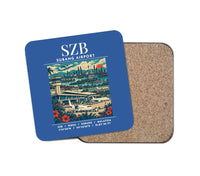 Thumbnail for SZB - Poster - Coaster - Blue