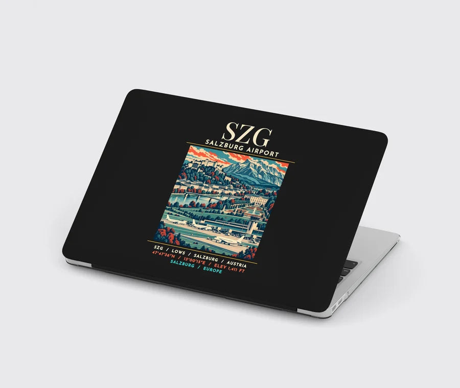 SZG - Poster - MacBook Case - Black