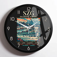 Thumbnail for SZG - Poster - Wall Clock Framed - Black