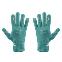 Thumbnail for Shenzhen Bao'an International Airport (SZX) Gloves - Gloves - Full - Pattern - Turquoise