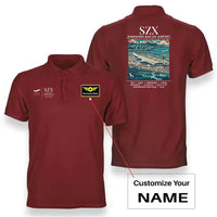 Thumbnail for SZX - Poster - Double-Side Polo - Red + Name