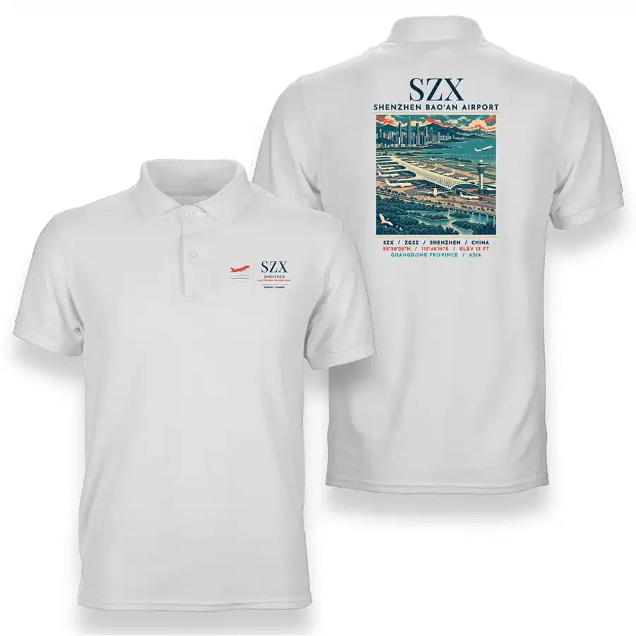 SZX - Poster - Double-Side Polo - White