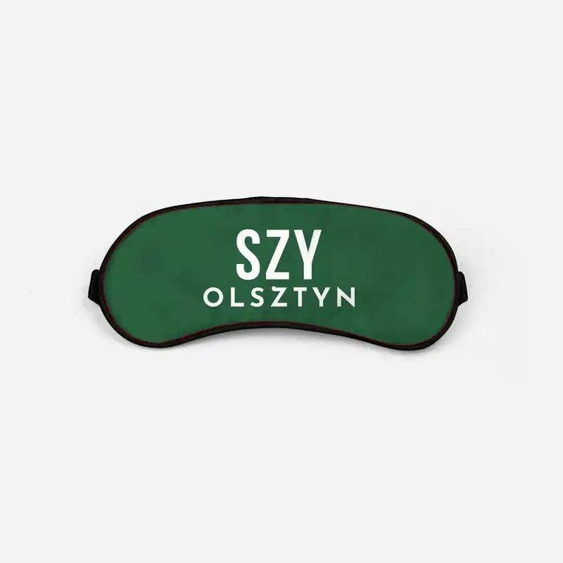 Olsztyn-Mazury Airport (SZY) Sleep Masks - Sleep Mask - Code - Green
