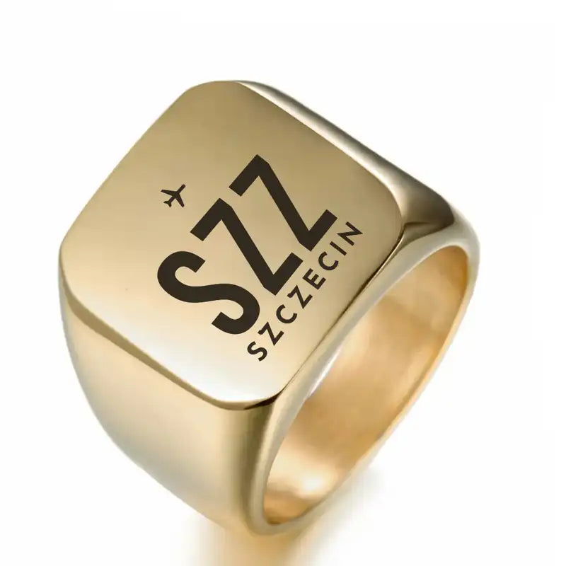 Szczecin-Goleniów Solidarność Airport (SZZ) Rings - Ring - Golden