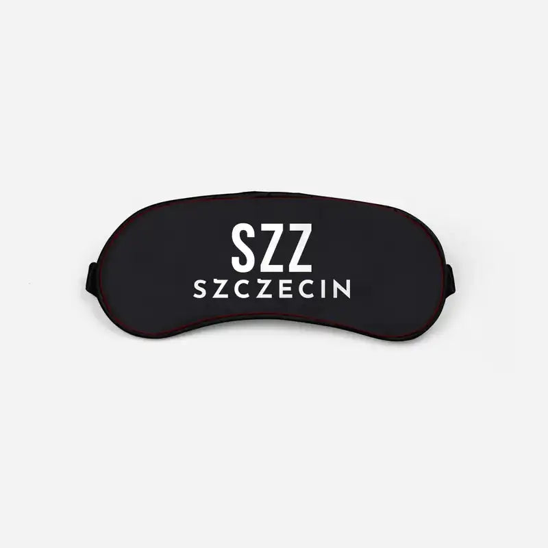 Szczecin-Goleniów Solidarność Airport (SZZ) Sleep Masks - Sleep Mask - Code - Black