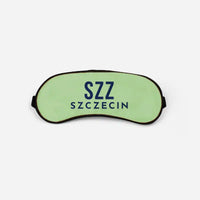 Thumbnail for Szczecin-Goleniów Solidarność Airport (SZZ) Sleep Masks - Sleep Mask - Code - Light Green