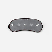 Thumbnail for Szczecin-Goleniów Solidarność Airport (SZZ) Sleep Masks - Sleep Mask - Pattern - Gray