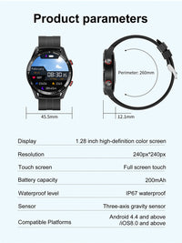 Thumbnail for HW20 Smart Watch with ECG + PPG: 1.46