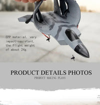 Thumbnail for Mini Fx-622 Fighter F22 Remote Foam Electric Model Airplane - view 12