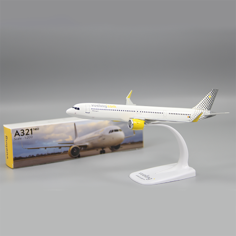 Vueling Airways Airbus A321 Neo Airplane Model (1/200 Scale - 20CM)