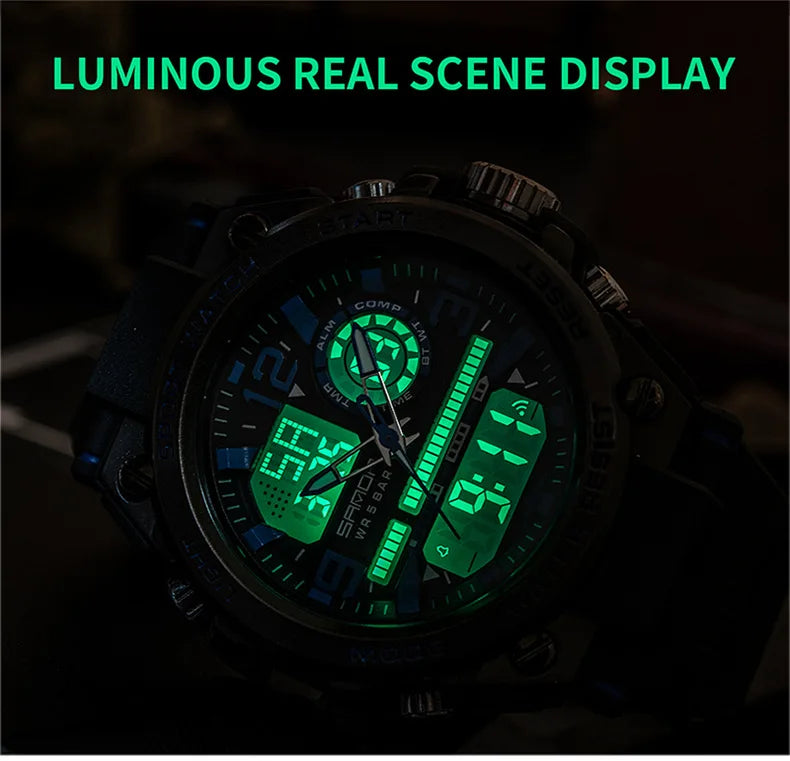 Digital aviator pilot watch from Aviation Shop