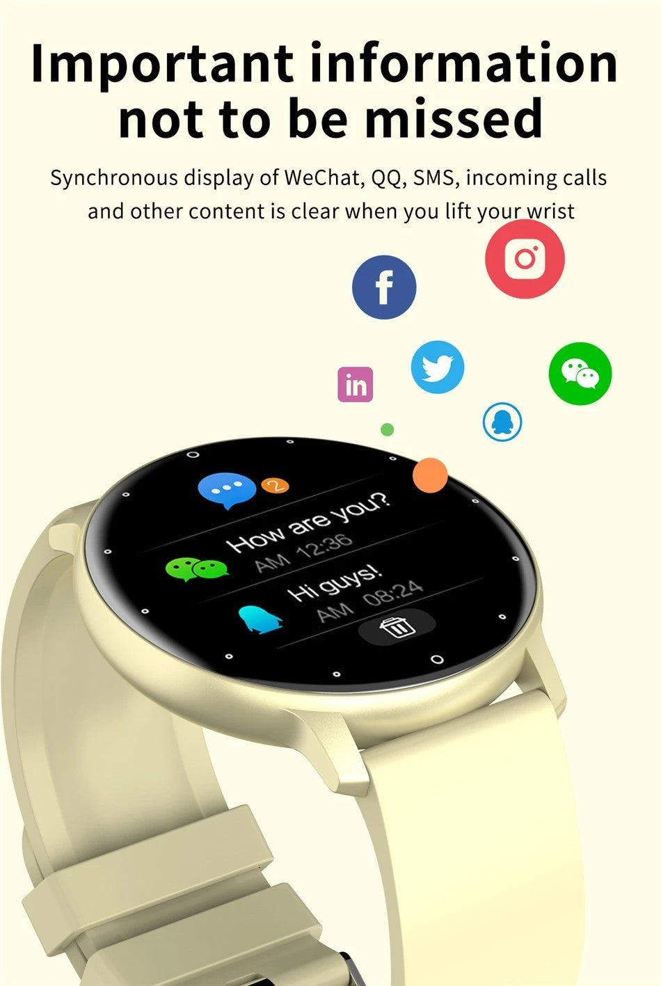 ZL02D Waterproof Smart Bracelet: Heart Rate, Blood Pressure & Sleep Tracking for Active Lifestyles