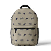Thumbnail for Saab 2000 - 3D Backpack - 3D Pattern - Beige