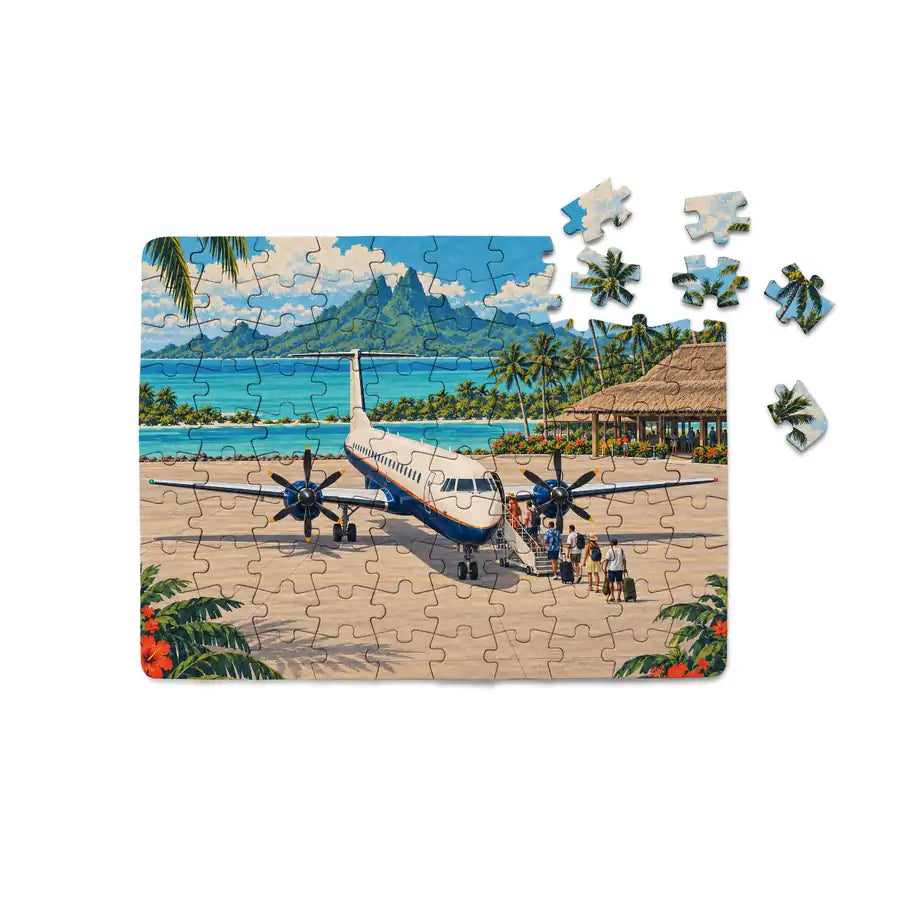 Saab 2000 - 3D - Puzzle