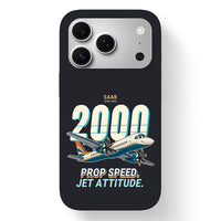 Thumbnail for Saab 2000 - Cartoon - MagSafe iPhone 17 Pro - Black