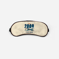 Thumbnail for Saab 2000 - Cartoon + Name - Sleep Mask - Beige