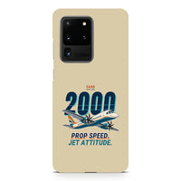 Thumbnail for Saab 2000 - Cartoon - Samsung Case - Beige