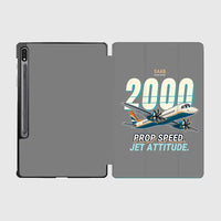 Thumbnail for Saab 2000 - Cartoon - Samsung Tablet - Gray
