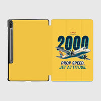 Thumbnail for Saab 2000 - Cartoon - Samsung Tablet - Yellow