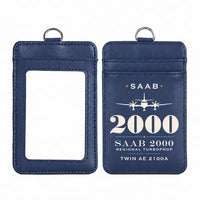 Thumbnail for Saab 2000 - Heritage - ID Card Holder - Navy Blue