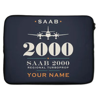 Thumbnail for Saab 2000 - Heritage + Name - Laptop Sleeve