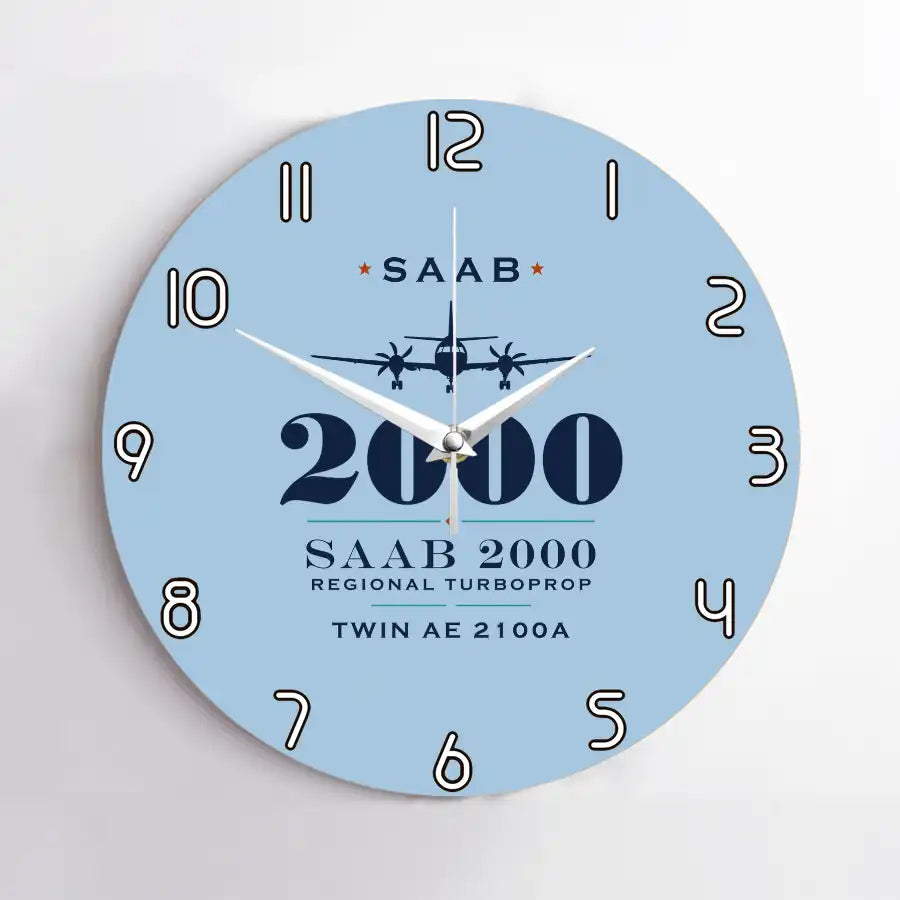 Saab 2000 - Heritage - No Frame - Light Blue