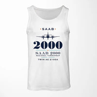 Thumbnail for Saab 2000 - Heritage - Tank Top - White