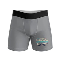 Thumbnail for Saab 2000 - Men Boxers - Original - Gray