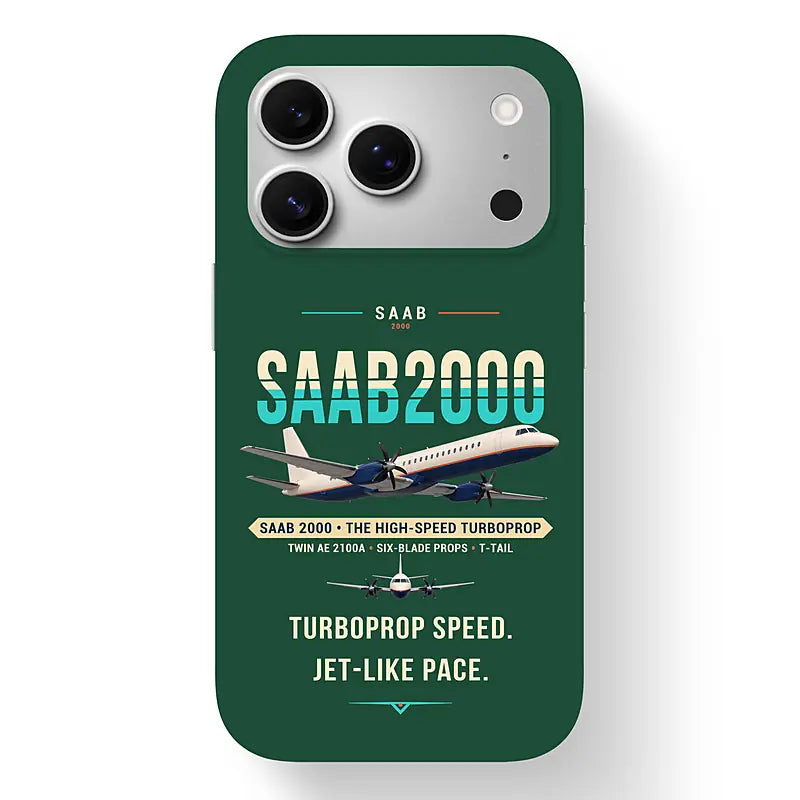 Saab 2000 - Original - MagSafe iPhone 17 Pro - Dark Green
