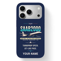 Thumbnail for Saab 2000 - Original + Name - MagSafe iPhone 17 Pro - Navy Blue