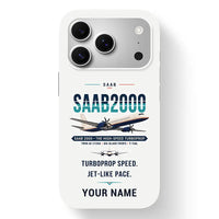 Thumbnail for Saab 2000 - Original + Name - MagSafe iPhone 17 Pro - White