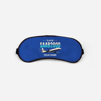 Thumbnail for Saab 2000 - Original + Name - Sleep Mask - Blue