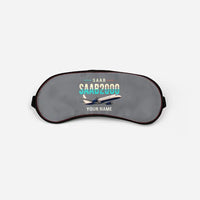 Thumbnail for Saab 2000 - Original + Name - Sleep Mask - Gray