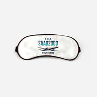 Thumbnail for Saab 2000 - Original + Name - Sleep Mask - White