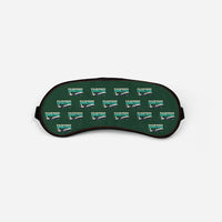 Thumbnail for Saab 2000 - Original Pattern - Sleep Mask - Dark Green