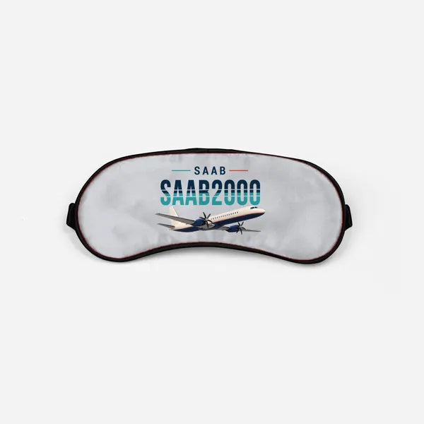 Saab 2000 - Original - Sleep Mask - Light Gray