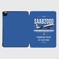 Thumbnail for Saab 2000 - Original - iPad Case - Blue