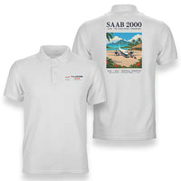Thumbnail for Saab 2000 - Poster - Double-Side Polo - White