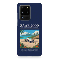Thumbnail for Saab 2000 - Poster - Samsung Case - Navy Blue