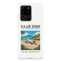 Thumbnail for Saab 2000 - Poster - Samsung Case - White