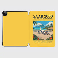 Thumbnail for Saab 2000 - Poster - iPad Case - Yellow