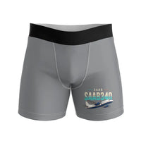 Thumbnail for Saab 340B - Men Boxers - Original - Gray