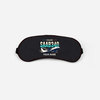Thumbnail for Saab 340B - Original + Name - Sleep Mask - Black