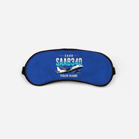 Thumbnail for Saab 340B - Original + Name - Sleep Mask - Blue