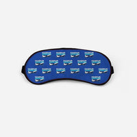 Thumbnail for Saab 340B - Original Pattern - Sleep Mask - Blue