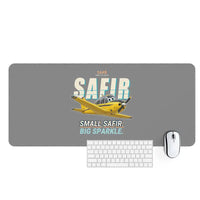 Thumbnail for Saab 91D Safir - Cartoon - Desk Mat - Gray