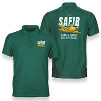 Thumbnail for Saab 91D Safir - Cartoon - Double-Side Polo - Green