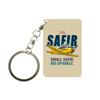 Thumbnail for Saab 91D Safir - Cartoon - Key Chain - Beige