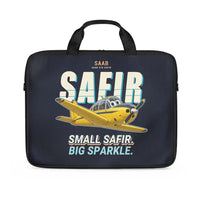 Thumbnail for Saab 91D Safir - Cartoon - Laptop Bag